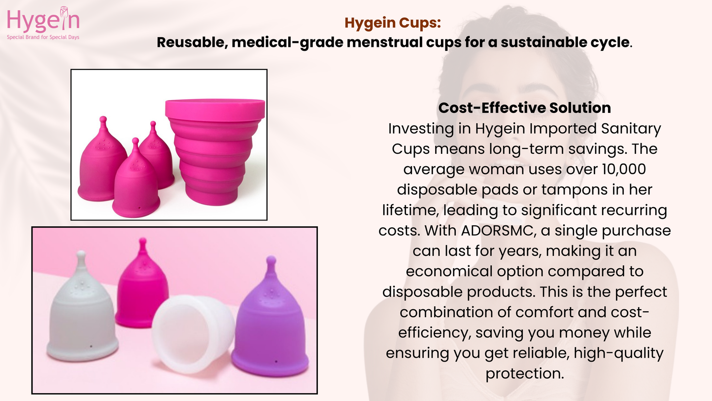 Periods Cup for Women Dotted Shape, Sh-10