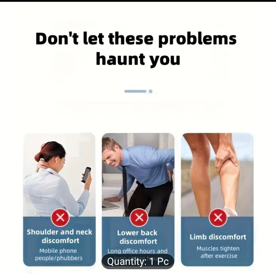 Ball Shaped Rolling Massager Stick