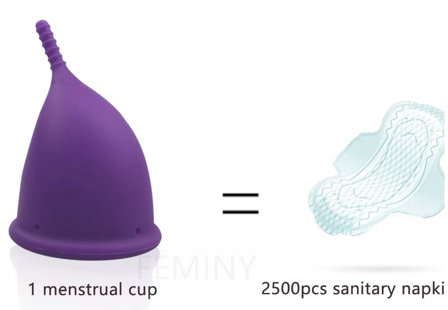 Periods Cup for Women Easy to Use Shape, Sh-3. Menstrual Cup for women