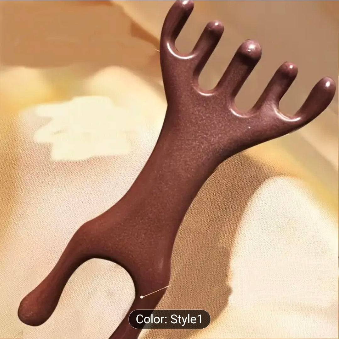 Multifunctional 5-Tooth Massager Comb
