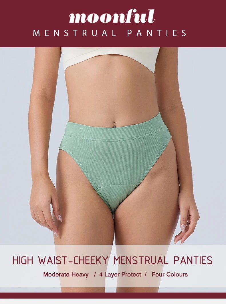 Flow Free, Secure fit, comfortable and protected Leak Proof