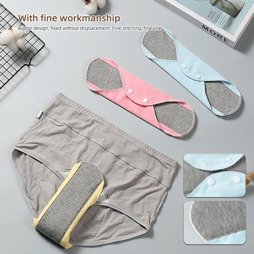 Imported Washable Period Pads with Honeycomb Technology. Leak Proof