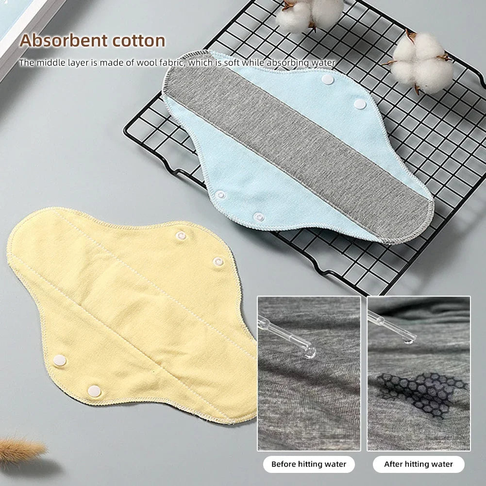 Imported Washable Period Pads with Honeycomb Technology. Leak Proof
