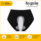 4 layers, Leak Proof, Highly Absorbency contrast piping Period Panty