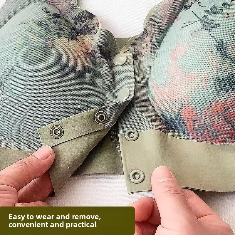 Front opening Ultra Thin Printed Bra for All Day Comfort