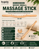 Ball Shaped Rolling Massager Stick Plastic