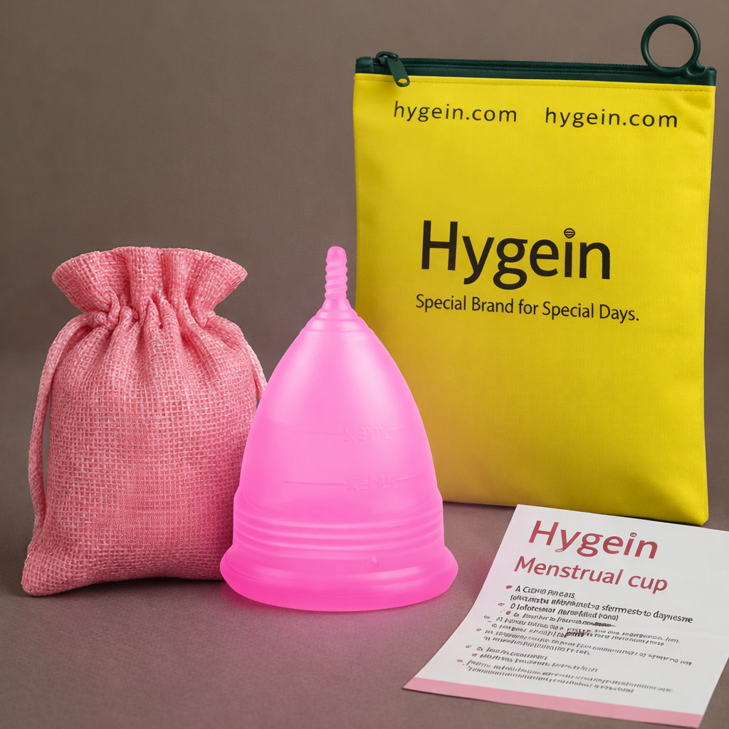 High Quality Medical Grade Silicon Menstrual Cup for women who like is smart in Shape, We have 3 sizes Small, Medium, Large
