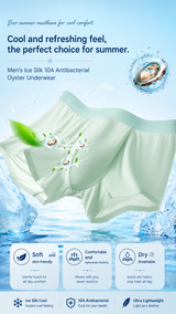 Hygein Ice Silk Men’s Underwear  Invisible Feel & AllDay Comfort