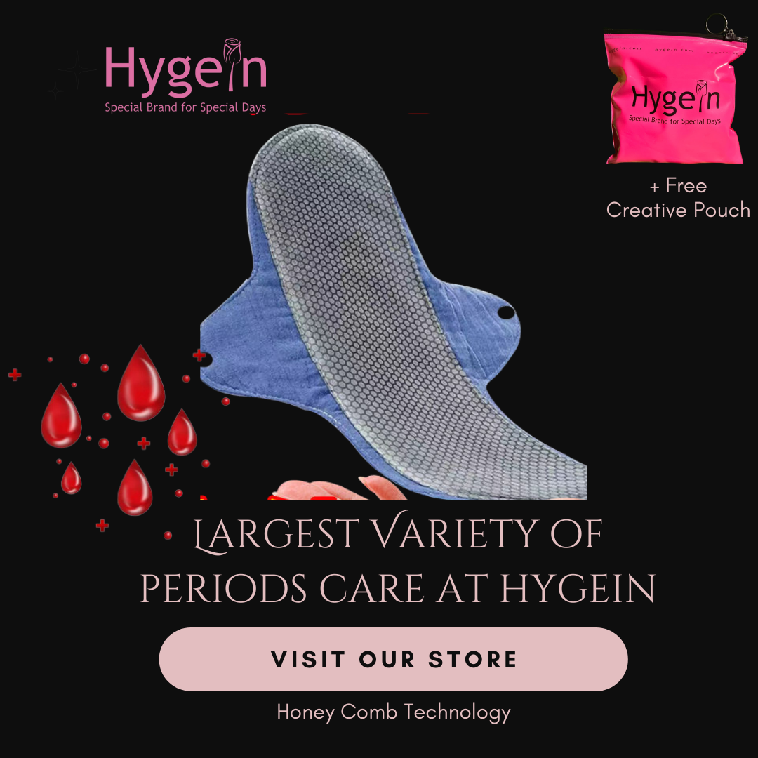 Imported Washable Period Pads with Honeycomb Technology. Leak Proof