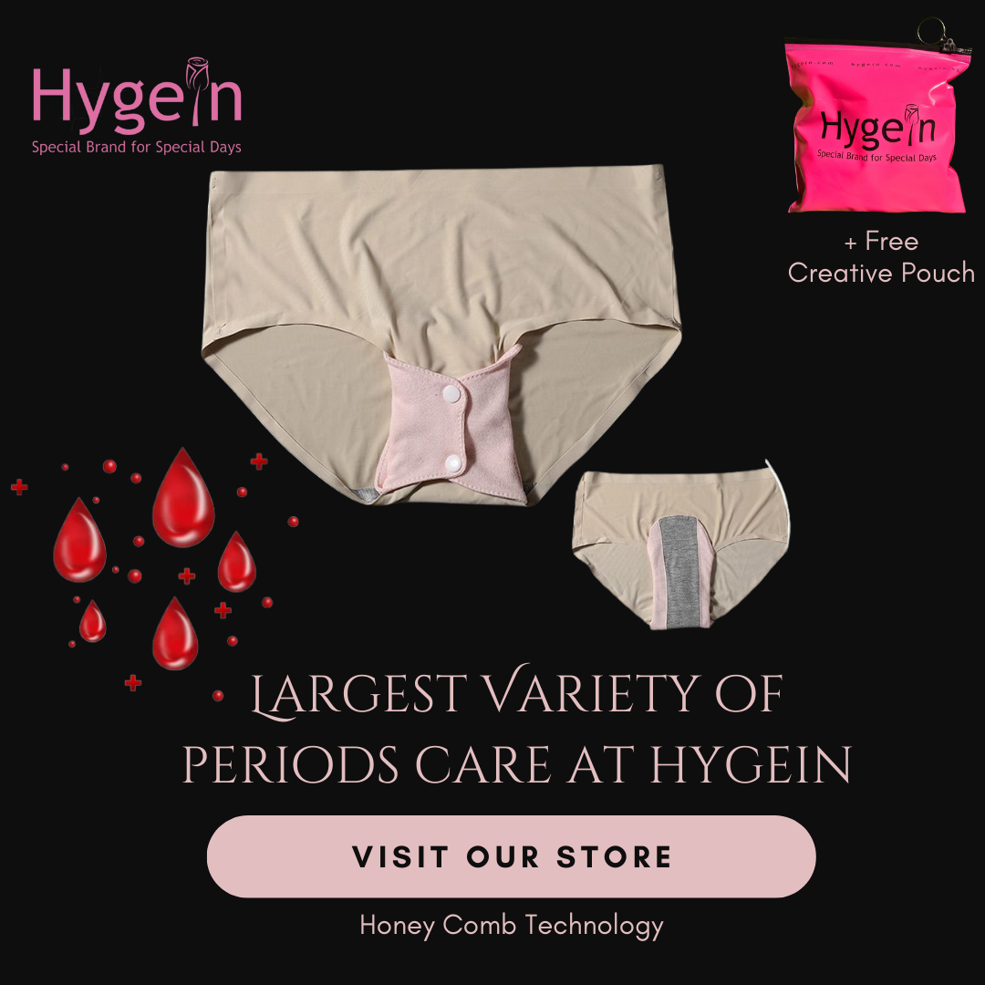 Imported Washable Period Pads with Honeycomb Technology. Leak Proof