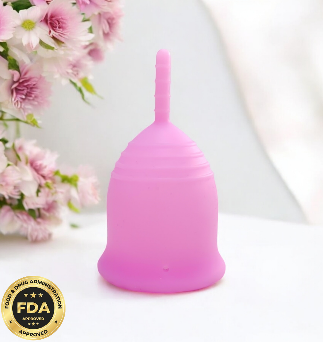 Periods Cup for Women Circular Tail Shape, Sh-12