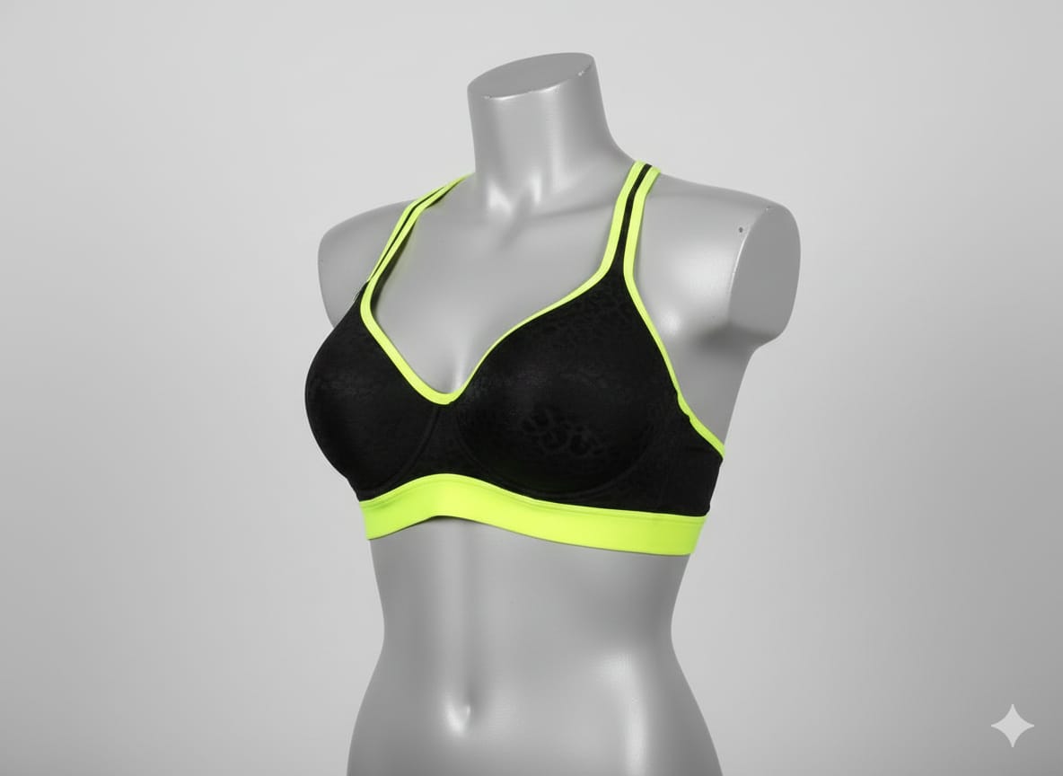 100% Imported Sports Bras Sale, Random Design