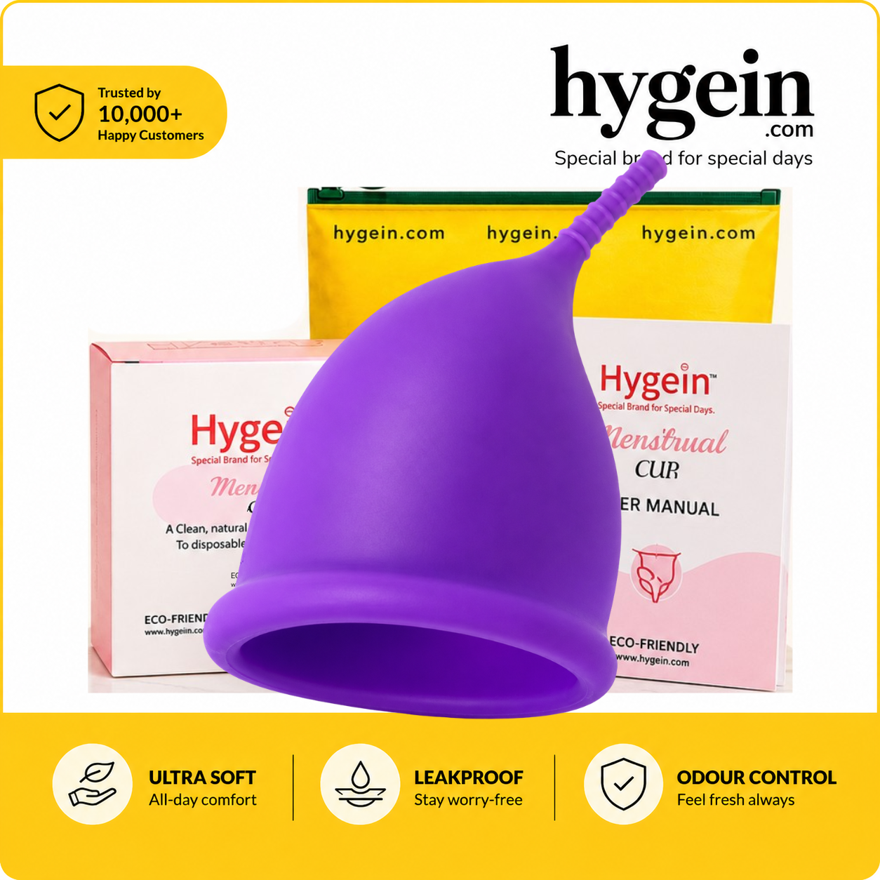 Periods Cup for Women Easy to Use Shape, Sh-3. Menstrual Cup for women