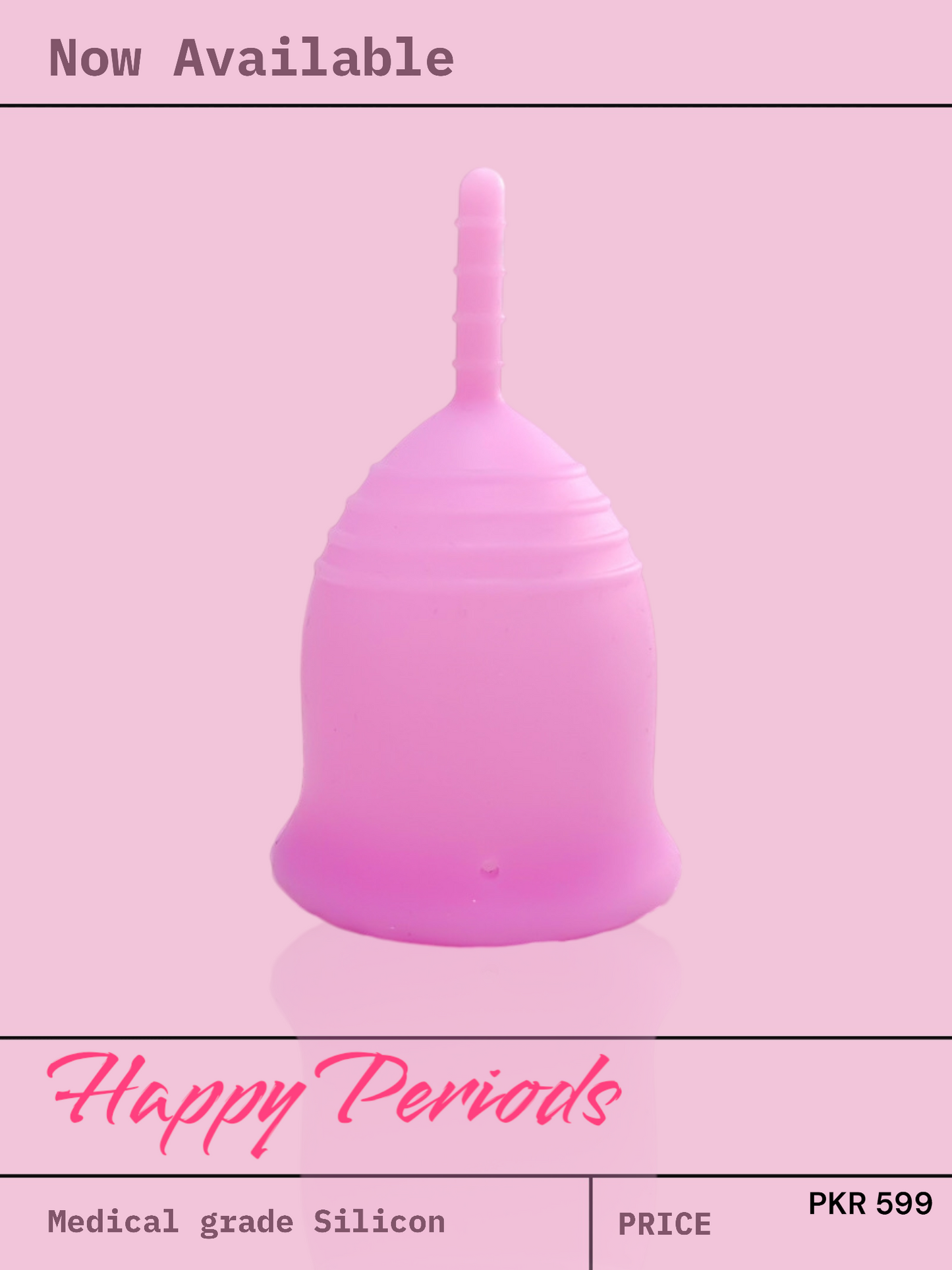 Periods Cup for Women Circular Tail Shape, Sh-12