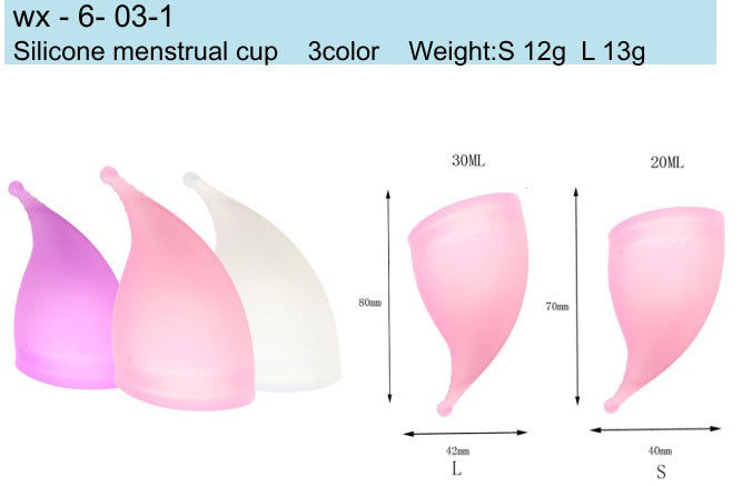 Period Cup for women, Creative shape of Drop