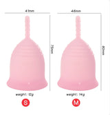 Periods Cup for Women Circular Tail Shape, Sh-12