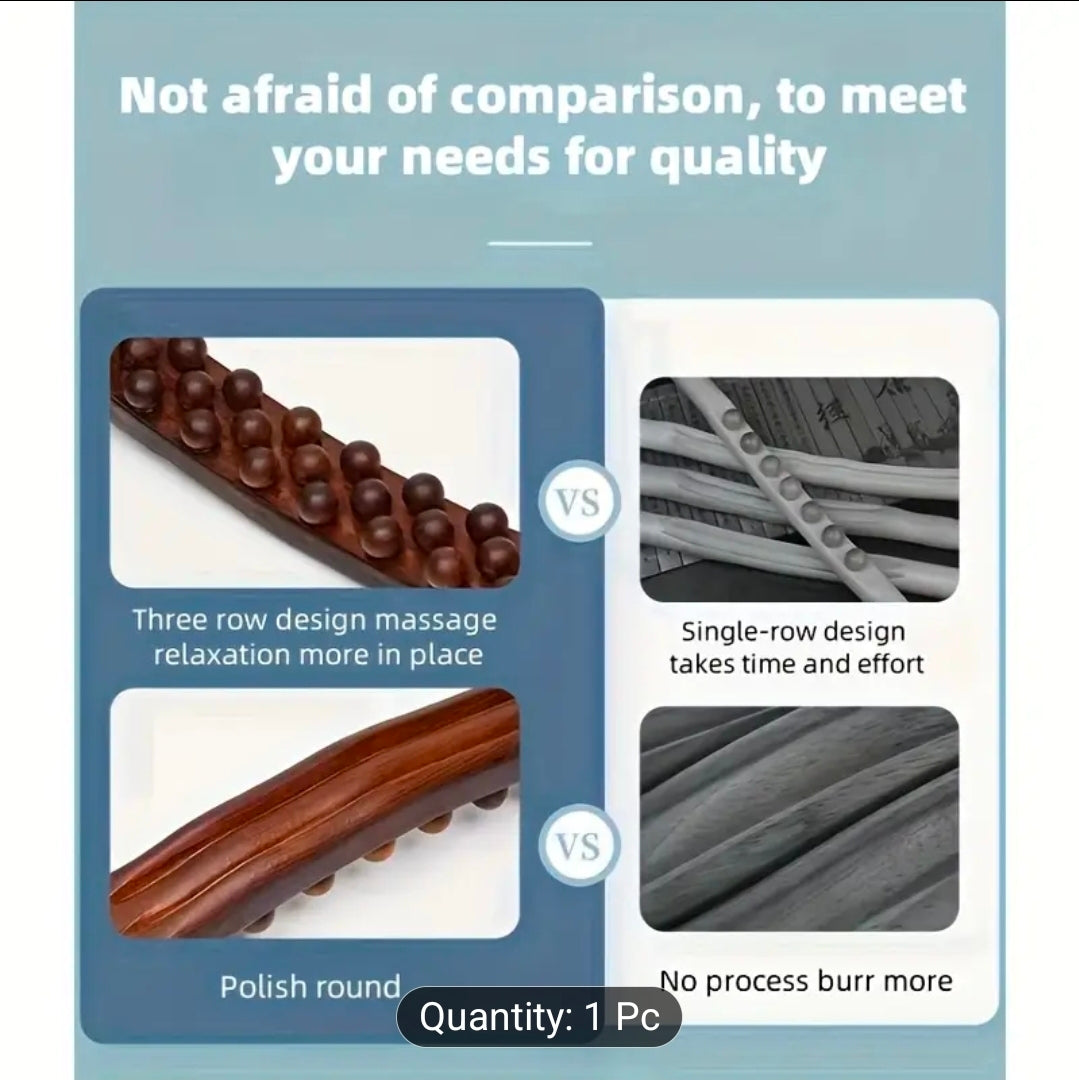 Ball Shaped Rolling Massager Stick