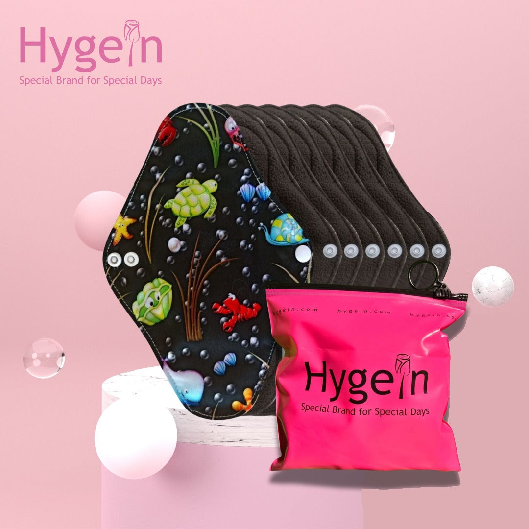 Imported Washable Period Pads with Honeycomb Technology. Leak Proof