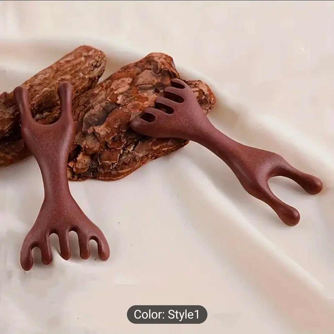 Multifunctional 5-Tooth Massager Comb