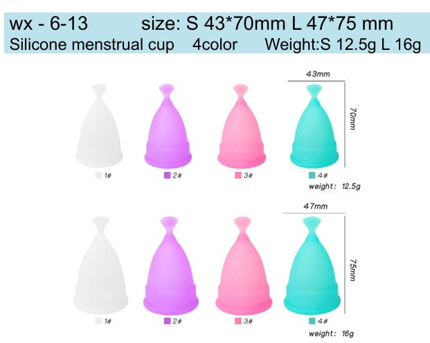Periods Cup for Women Triangular Shape, Sh-9. Menstrual Cup for women