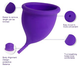 Periods Cup for Women Easy to Use Shape, Sh-3. Menstrual Cup for women