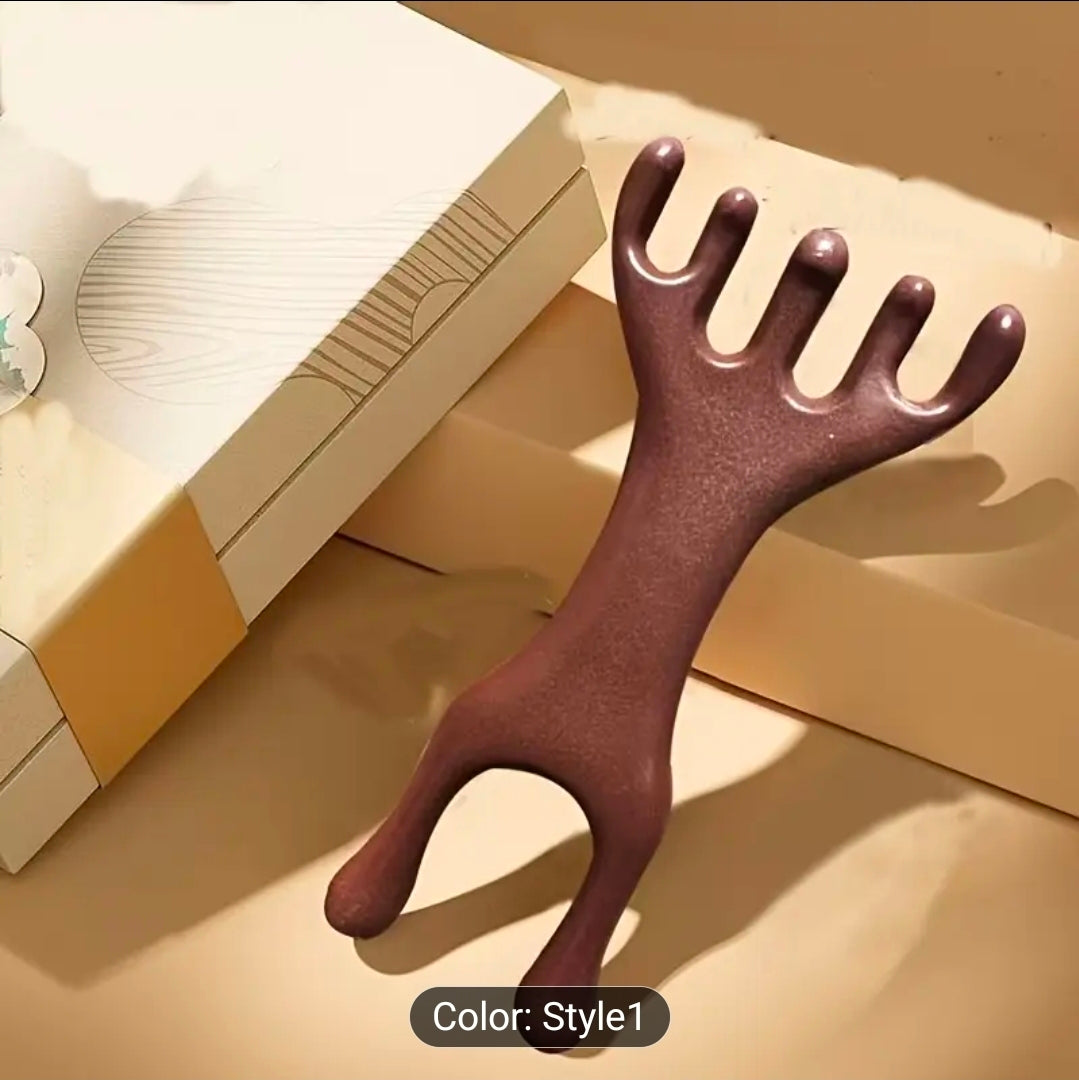 Multifunctional 5-Tooth Massager Comb