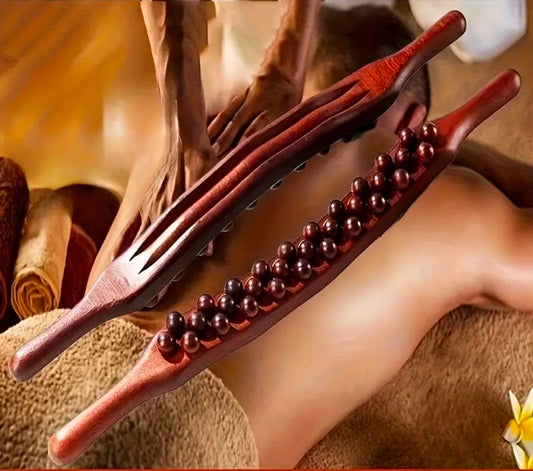 Ball Shaped Rolling Massager Stick