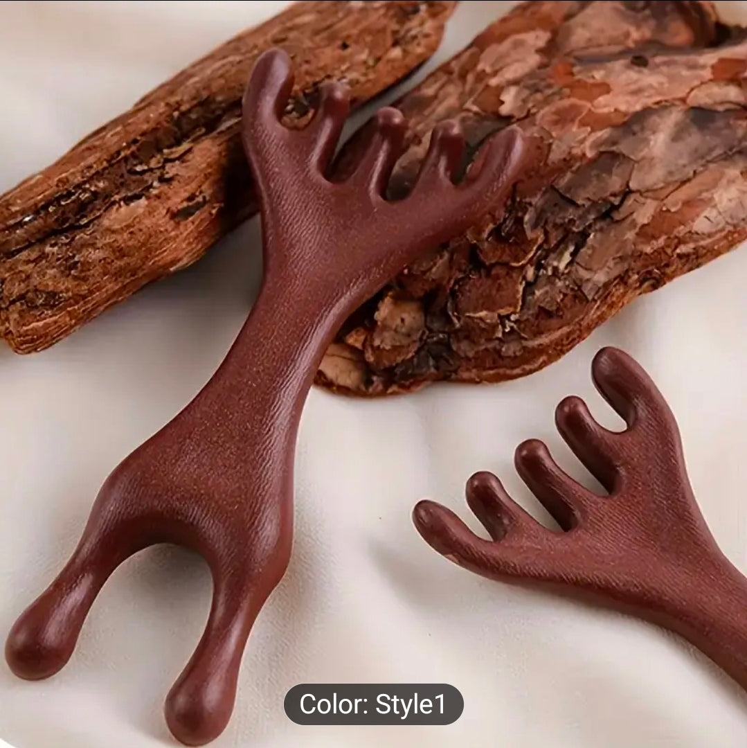 Multifunctional 5-Tooth Massager Comb