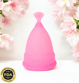 Periods Cup for Women Triangular Shape, Sh-9. Menstrual Cup for women