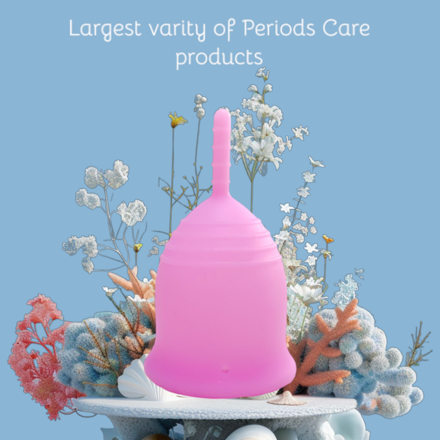 Periods Cup for Women Circular Tail Shape, Sh-12