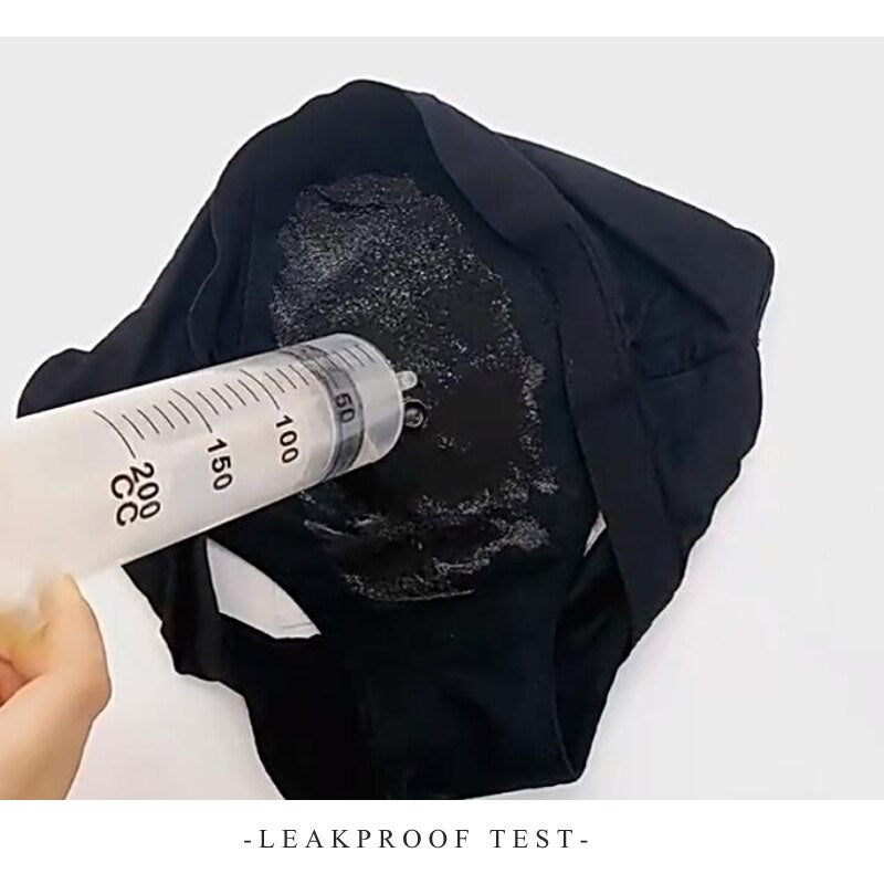 4 layers, Leak Proof, Highly Absorbency contrast piping Period Panty