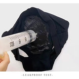 4 layers, Leak Proof, Highly Absorbency contrast piping Period Panty